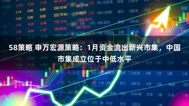 58策略 申万宏源策略：1月资金流出新兴市集，中国市集成立位于中低水平