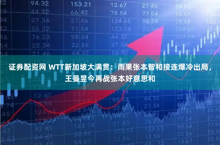 证券配资网 WTT新加坡大满贯：雨果张本智和接连爆冷出局，王曼昱今再战张本好意思和