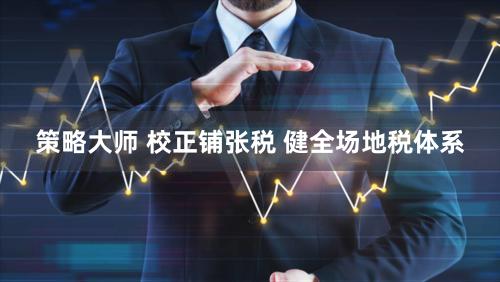 策略大师 校正铺张税 健全场地税体系
