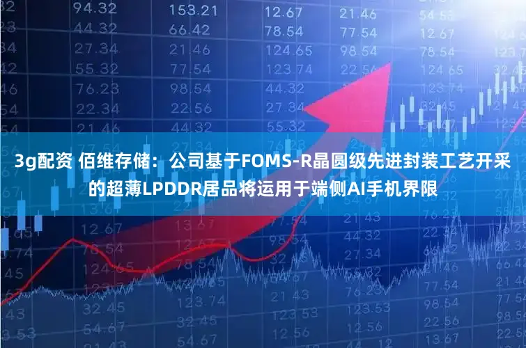 3g配资 佰维存储:公司基于FOMS-R晶圆级先进封装工艺开采的超薄LPDDR居品将运用于端侧AI手机界限
