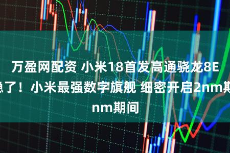 万盈网配资 小米18首发高通骁龙8E6稳了!小米最强数字旗舰 细密开启2nm期间